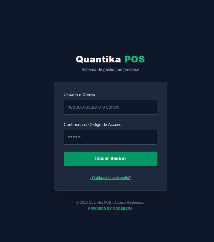 Pantalla de Acceso Seguro (Login)