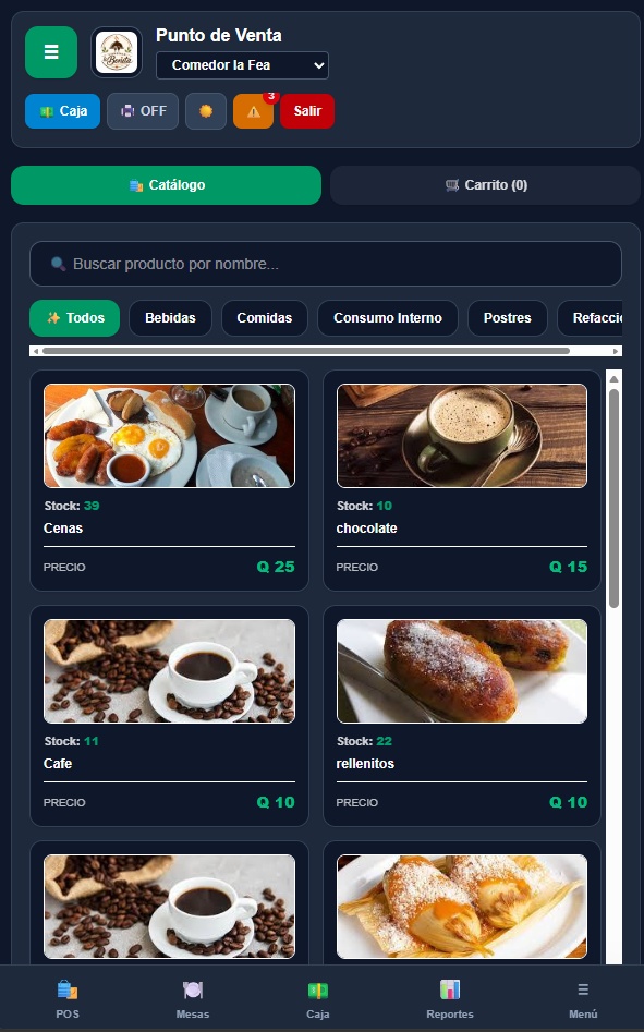 Punto de Venta Móvil